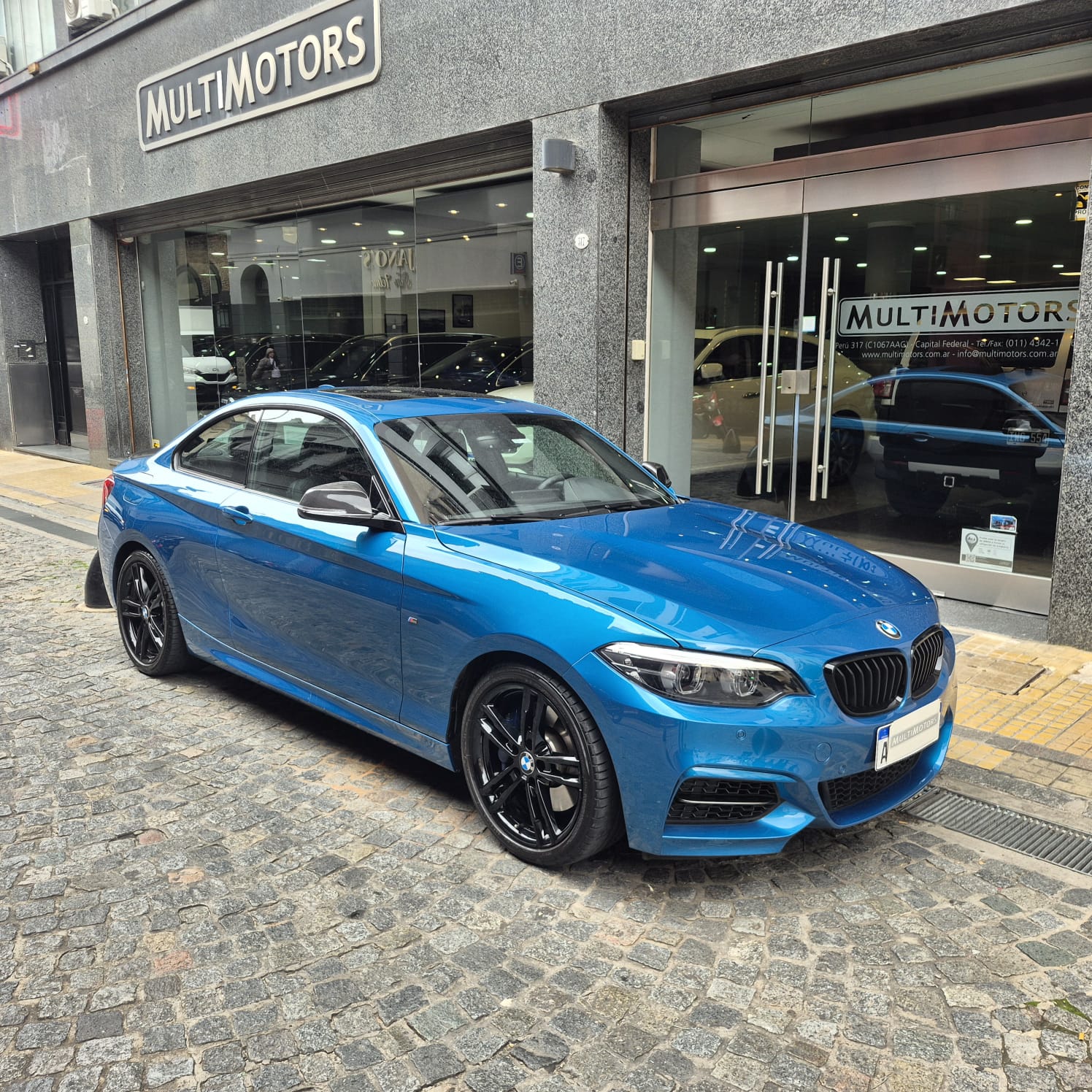 BMW M240i coupe.